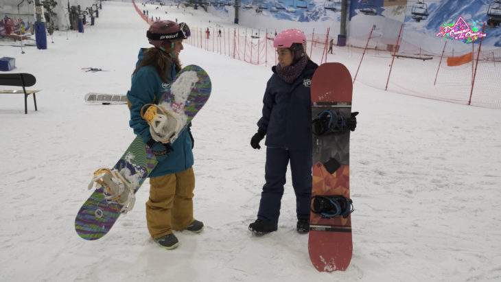 Gran vida snowboard de camino a la cima TV