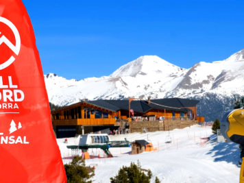 De camino a la cima vallnord Pal Arinsal