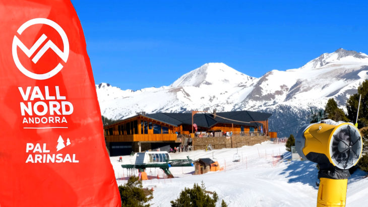 De camino a la cima vallnord Pal Arinsal