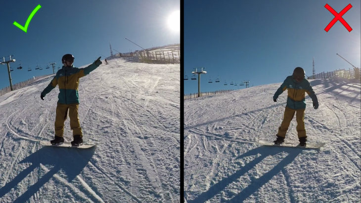 La mirada snowboard Luis Goñi