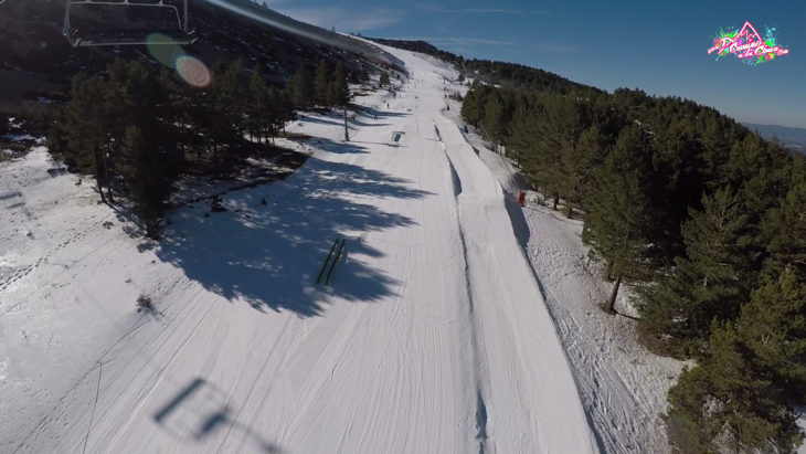 Luis Goñi snowpark javalambre