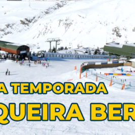 Navidades en baqueira beret De camino a la cima