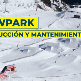 snowpark andorra. de camino a la cima