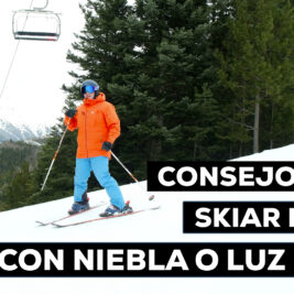 Como skiar con dias de niebla