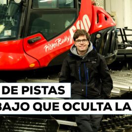como se pisan las pistas. de caminoi a la cima. mas que nieve